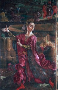Prinsessen, detalje fra St. George and the Princess (eller St. George and the Dragon) af Cosimo Tura