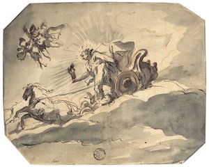 Apollon i sin stridsvogn