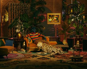 Den overdådige Leopard Lounge