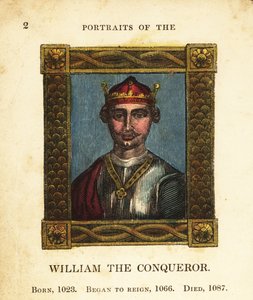 Portræt af Kong Vilhelm I Erobreren, af England, født 1023, begyndte regeringstid 1066 og døde 1087 af Cosmo Armstrong