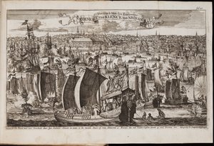Arkhangelsk Fra: Historisk fortælling eller beskrivelse af rejsen, 1677 af Coyet