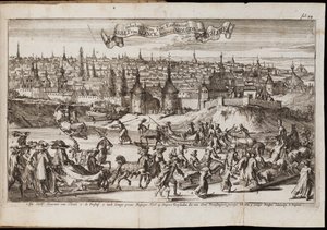 Vologda Fra: Historisch Verhael, eller Beschryving van de Voyagie, 1677 af Coyet