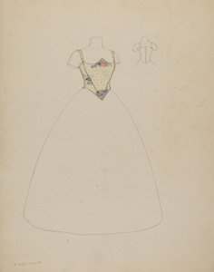 Design til bodice af Creighton Kay Scott