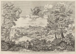 Jupiter i et Landskab