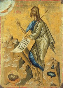 Johannes Døberen, ca.1500 (tempera på panel)