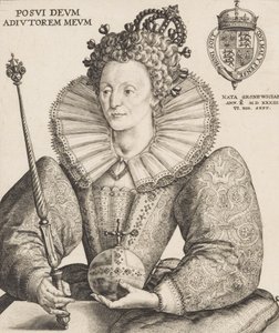 Dronning Elizabeth I, 1592.