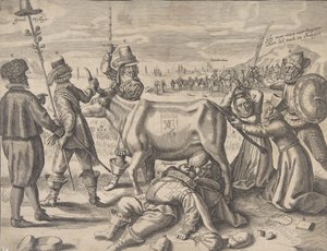 Kamp om den flamske mælkeko, 1646.