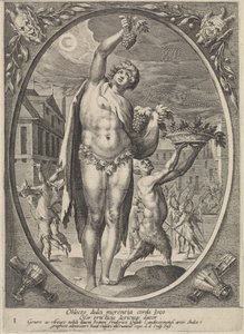 Bacchus Bacchus, Venus og Ceres (serietitel) af Crispijn van de Passe (I)