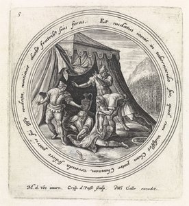 Noas drukkenskab History of Noah (serietitel) af Crispijn van de Passe (I)