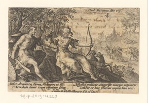 Meleager en Atalanta Metamorfosen van Ovidius (serietitel) Metamorphose (serietitel)