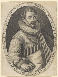 Portræt af Philip William, Prince of Orange af Crispijn van de Passe (I)