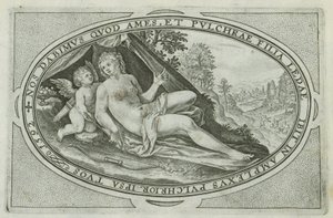 Venus Gods and Goddesses Involvered in the Judgment of Paris (serietitel) af Crispijn van de Passe (I)