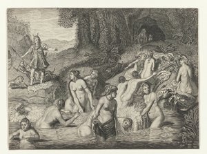 Diana forvandler Actaeon til en hjort Metamorphoses of Ovid (serietitel)