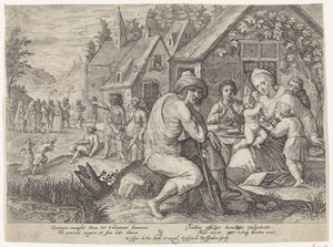 Det gode ægteskab af Crispijn van de Passe (II)