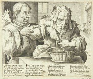 Satire over hygiejne af Crispijn van de Passe