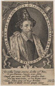 Christian 4., konge af England af Crispijn van de Passe I