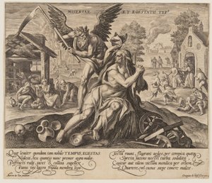 Miseriae est Egestatis Typus, fra Tid med dyder og laster