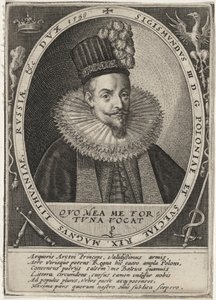 Sigismund 3., konge af Polen af Crispijn van de Passe I