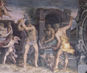Vulcans smedje, 1555