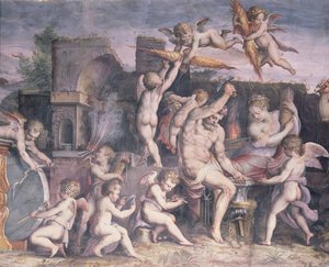 Vulcans smedje, 1555
