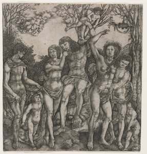 Allegori om kødelig kærlighed, ca. 1530.