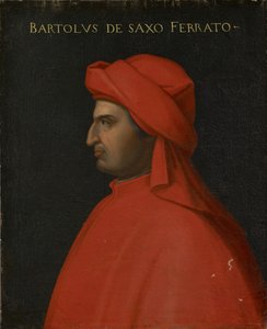 Portræt af Bartolo da Sassoferrato, ca. 1560