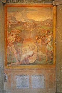Martyrdøden for talrige helgener af Cristoforo and Tempesta, Antonio Roncalli