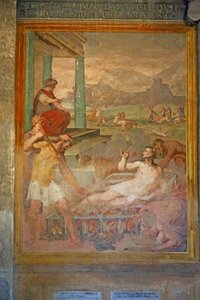 Martyrium, muligvis af St. Lawrence