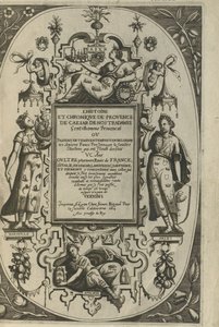Titelblad til Provences historie og krønike, 1614 af César de Nostredame
