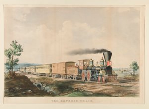 Eksprestoget af Currier and Ives