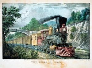 Eksprestoget, USA, 1870