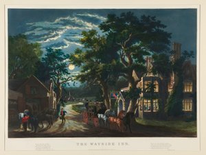 The Wayside Inn af Currier and Ives