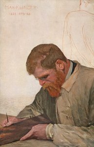 Max Klinger, ca. 1900 (maleri) af Curt Stoeving