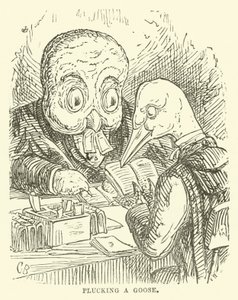 Illustration til Little Mr Bouncer and His Friend Verdant Green