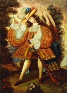 Ærkeengel med Arquebus