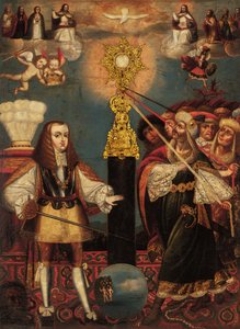 Charles II i forsvar for eukaristien, slutningen af det 17. århundrede