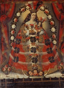Den ubesmittede undfangelse, ca. 1700 af Cuzco School