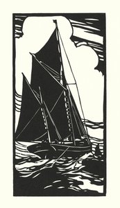 Fiskerbåde og pramme: Brixham Trawler (træsnit)