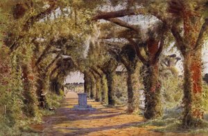 Pergolaen, Sandringham (farve litho)
