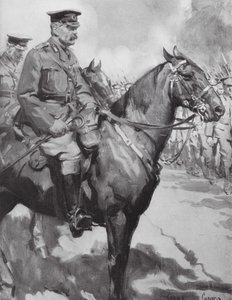 Lord Kitchener inspicerer en del af "Kitchener