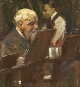 John Anster Fitzgerald, Fairy Maleren, i Sketch Club af Cyrus Cuneo