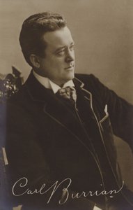 Carl Burrian, tjekkisk operatenor (1870-1924)
