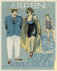 August. Au Derby Rudolf Dole mode, Prag af Czech School