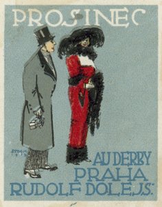 December. Au Derby Rudolf Dole mode, Prag af Czech School