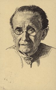 Eliska Krasnohorska (1847-1926), tjekkisk feministisk forfatter af Czech School
