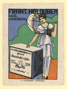 Franstisek Holoubek Dove kaliumsæbe af mærket af Czech School