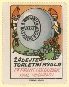 Frantisek Holoubek Violet Engelsk badesæbe af Czech School
