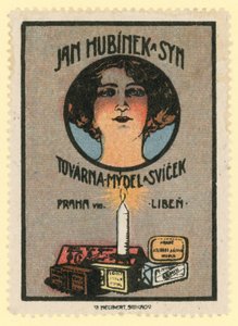 Jan Hubinek og Søn sæbe- og lysfabrik af Czech School