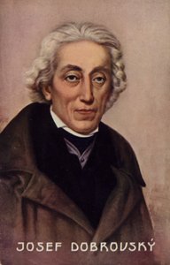 Josef Dobrovsky (1753-1829), tjekkisk filolog og historiker af Czech School