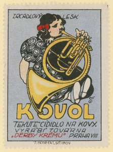 Kovol flydende polermiddel til metaller af Czech School